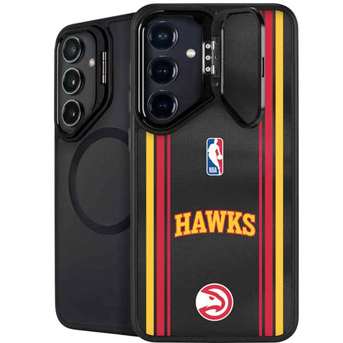 NBA Atlanta Hawks Jersey Galaxy S25 Kickstand Case